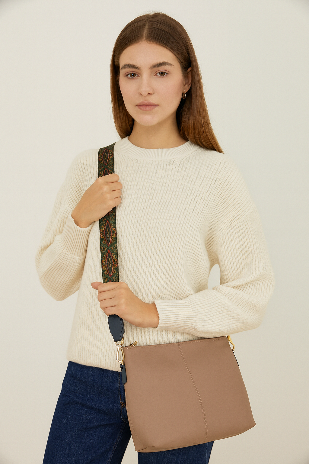 Luxe Flamingo Sling Bag