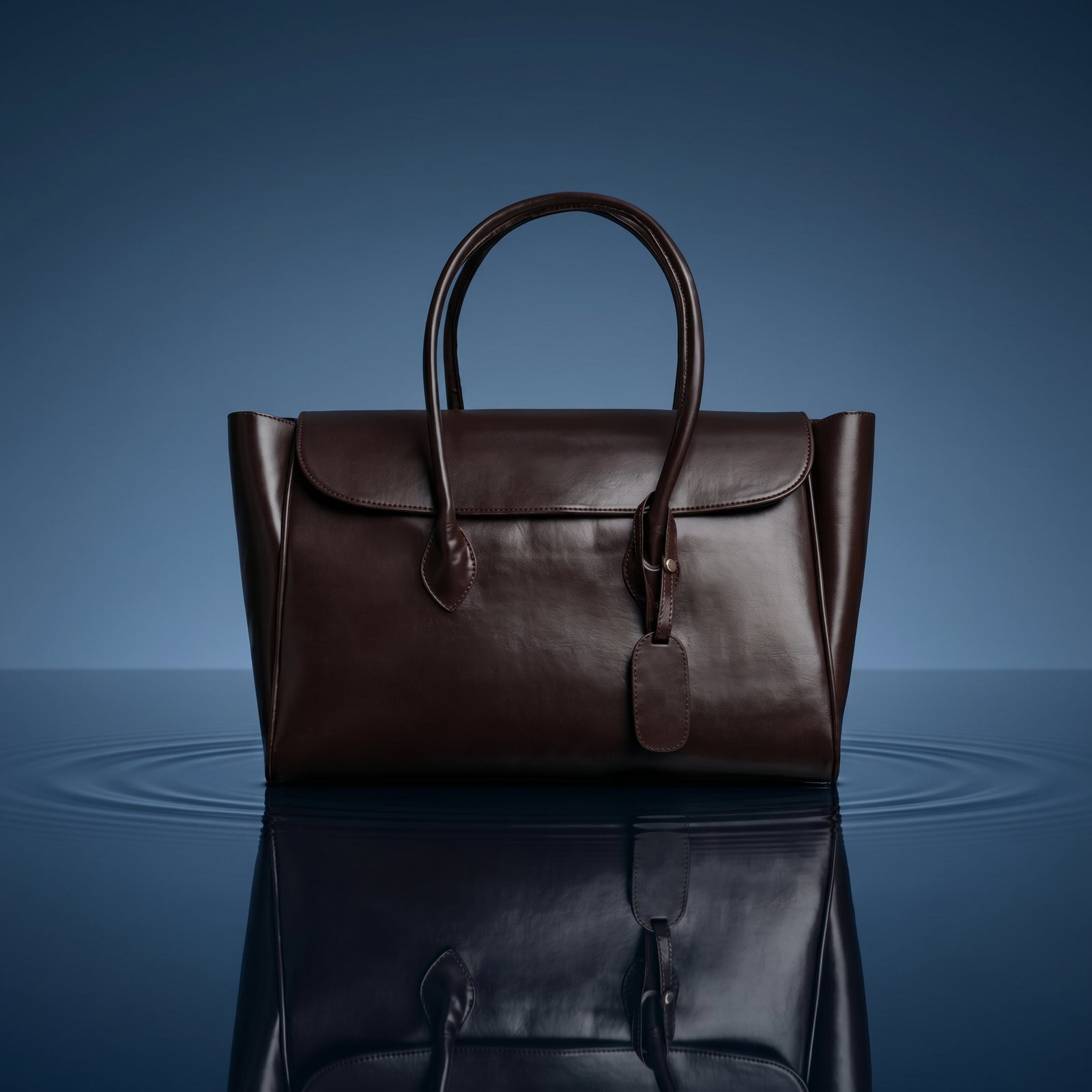 The Royal Choclate Tote Bag - 15" Laptop Pocket
