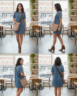 Luxe Flamingo Sling Bag
