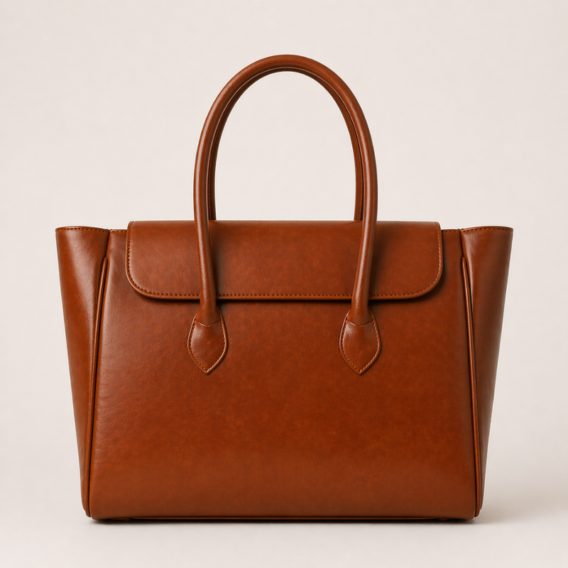 The Royal Brown Tote Bag - 15" Laptop Pocket