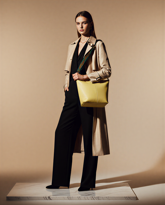 Honey Yellow Mist Luxe Sling Bag