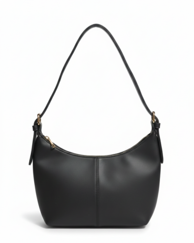 Noir Luxe Shoulder Bag