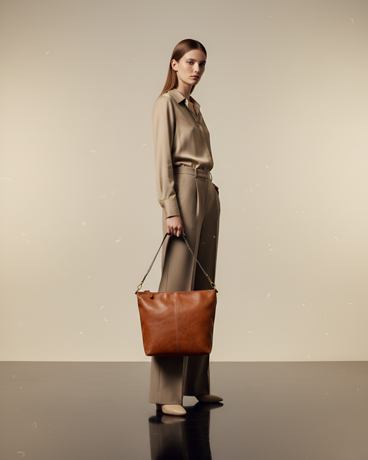 Espresso Luxe Sling Bag