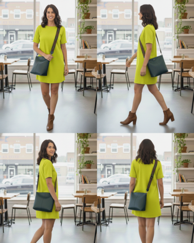 Midnight Teal Sling Bag