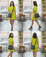 Midnight Teal Sling Bag