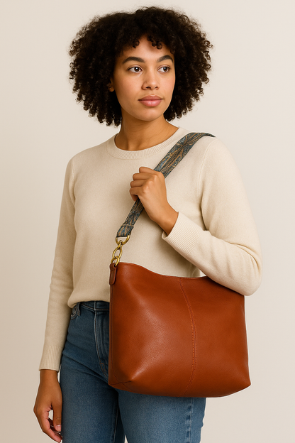 Espresso Luxe Sling Bag