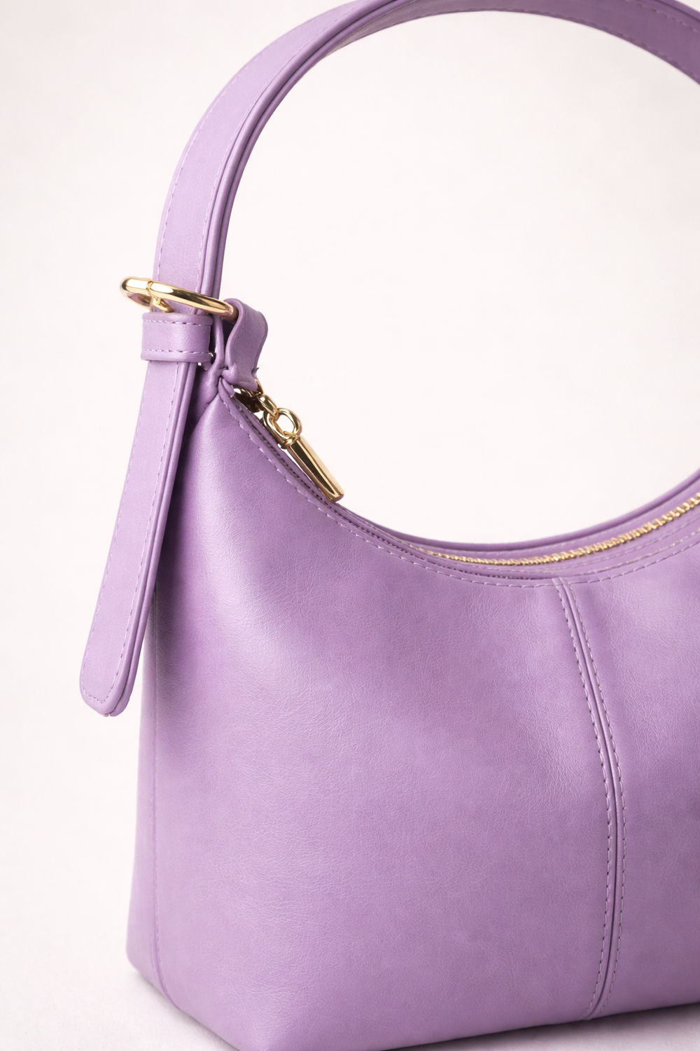 Light Purple Luxe Buckle Bag