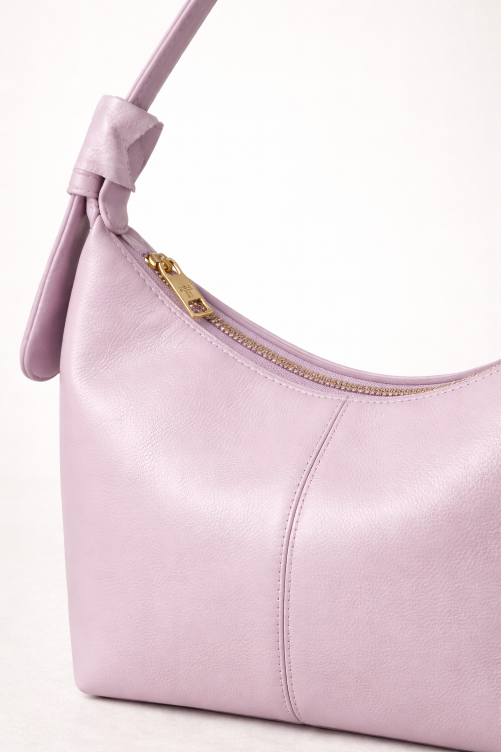 Lavender Luxe Buckle Bag