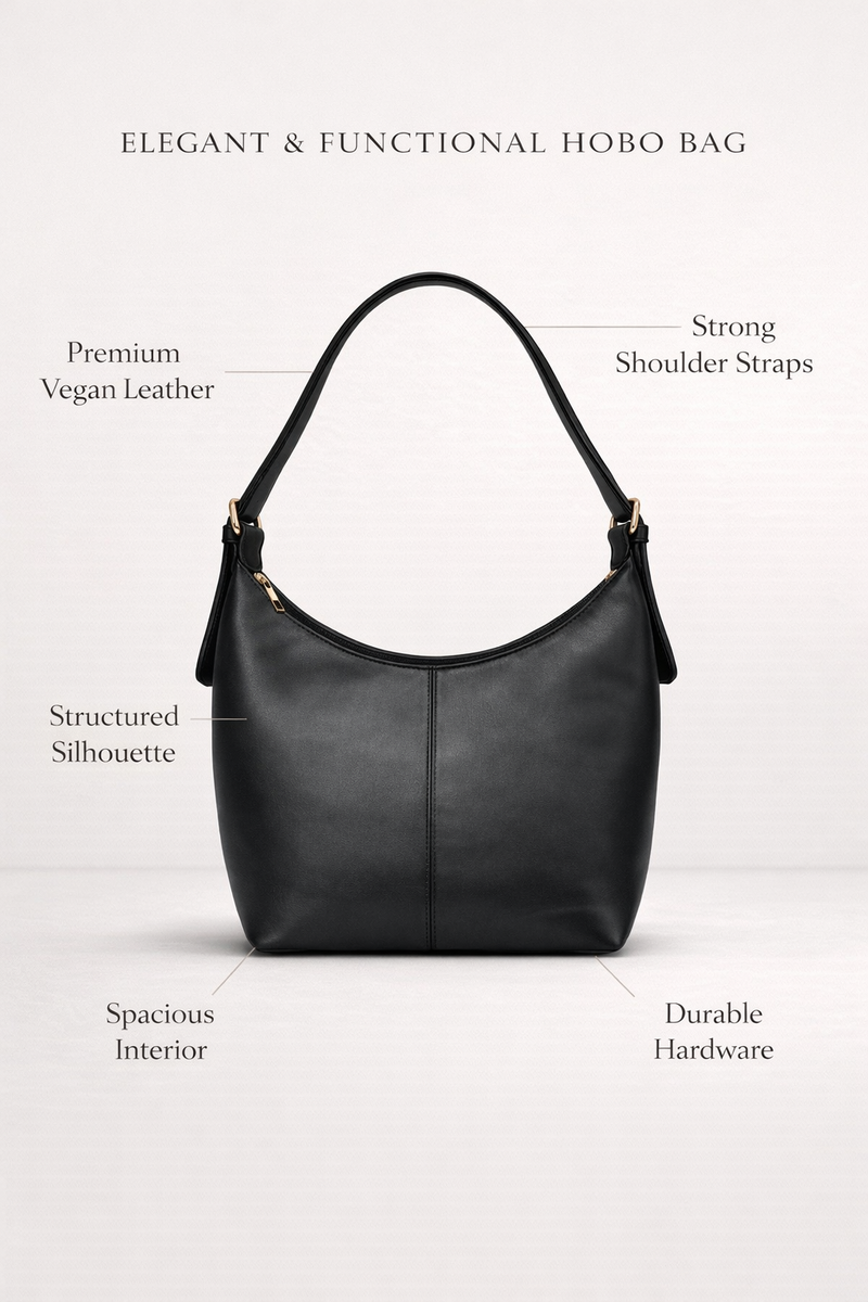 Z-Black Luxe Buckle Bag