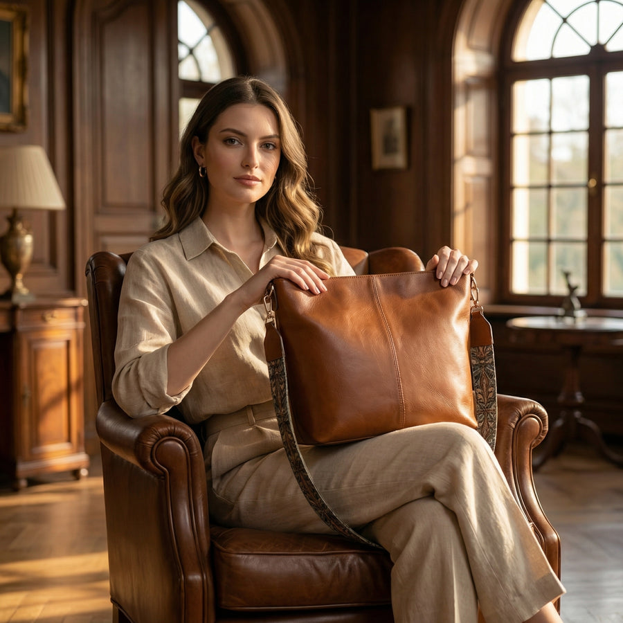 Espresso Luxe Sling Bag