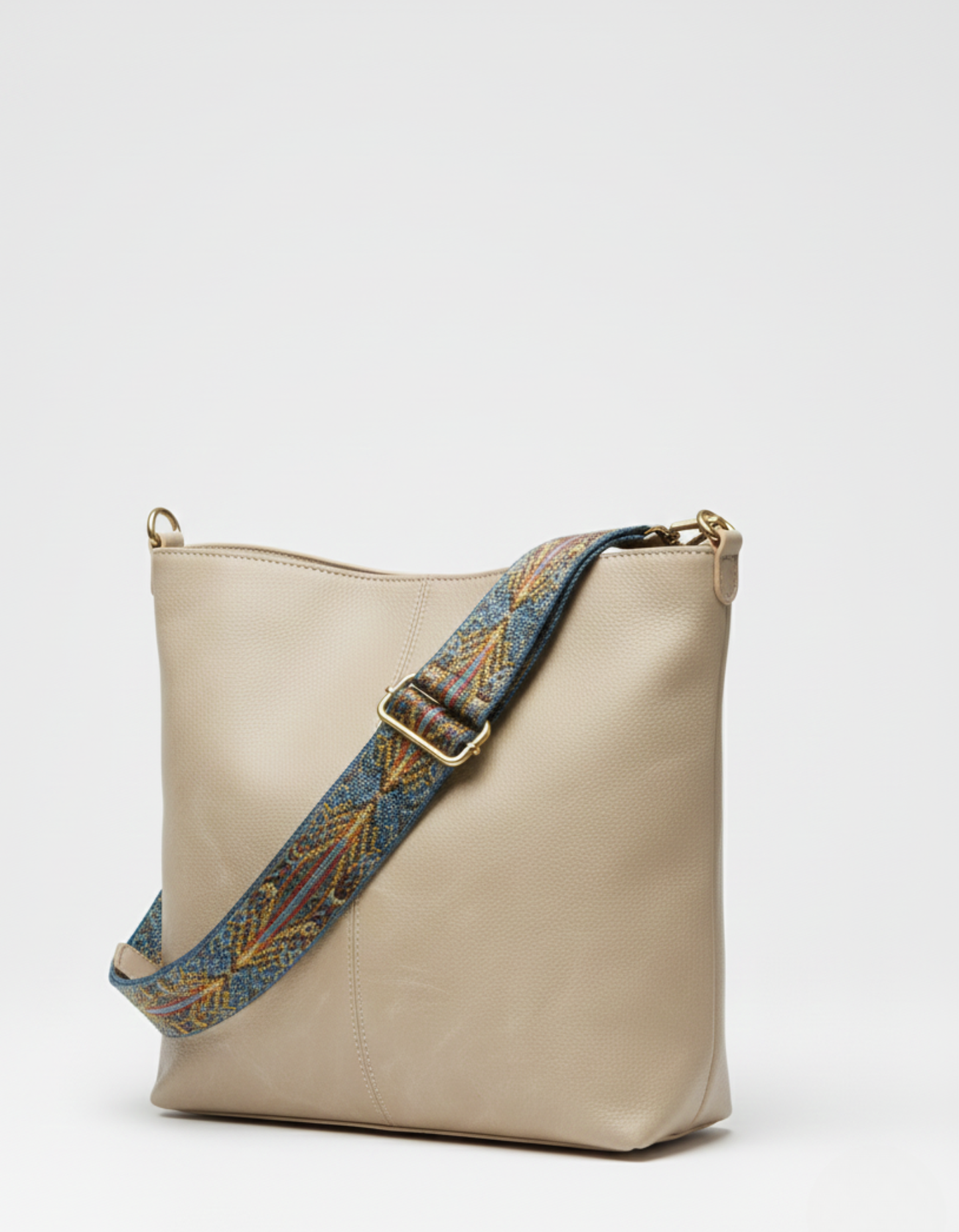 Cream Luxe Sling Bag