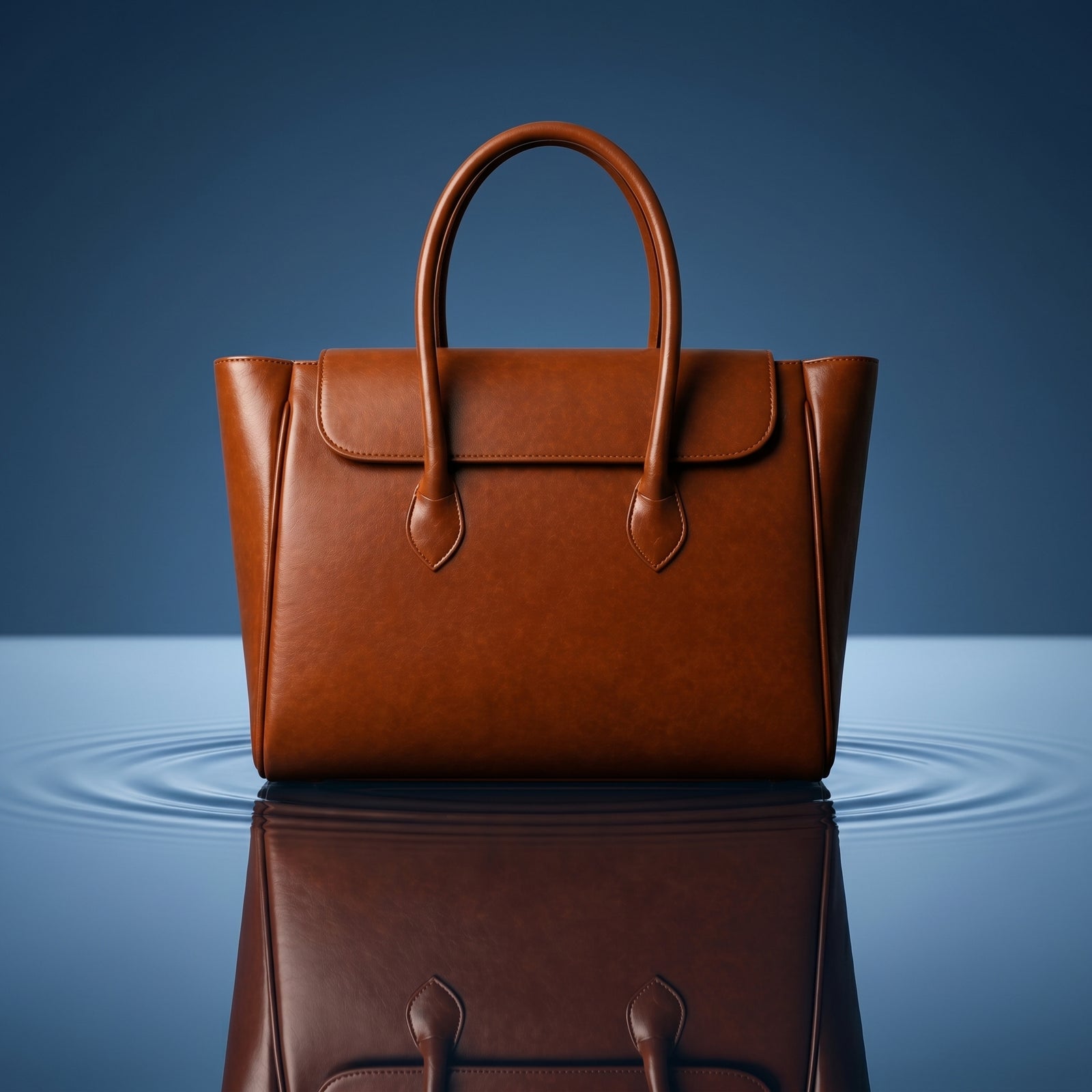The Royal Brown Tote Bag - 15" Laptop Pocket