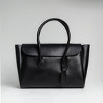 The Royal Black Tote Bag - 15" Laptop Pocket